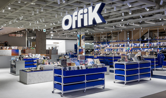 OffiK 매장 전경